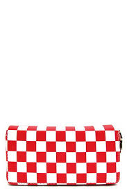 Checker Wallet - Yes Darling Boutique