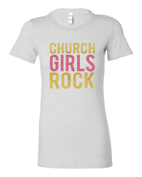Bling Church Girls T-Shirt - Yes Darling Boutique