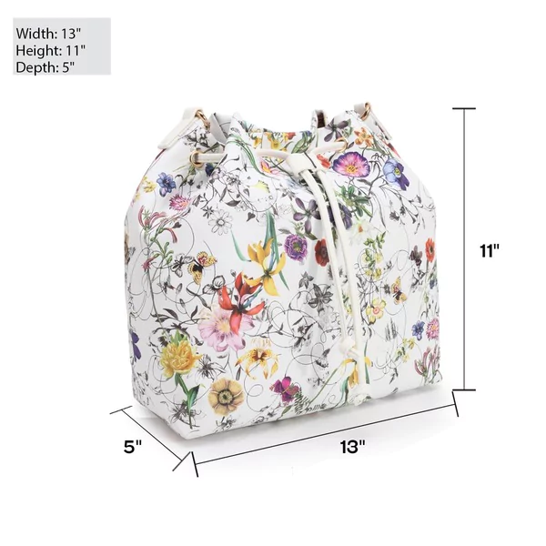 Designer Tote with Bucket Details - Yes Darling Boutique