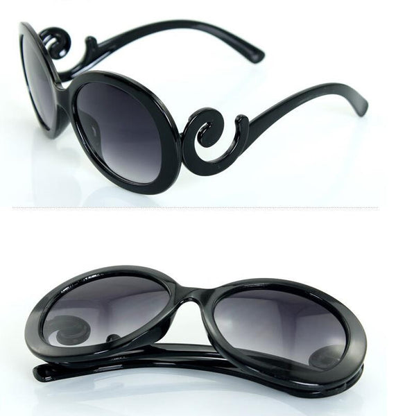 Retro Round Designer Sunglasses - Yes Darling Boutique