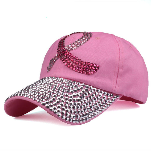 Rhinestone Bling Cap - Yes Darling Boutique